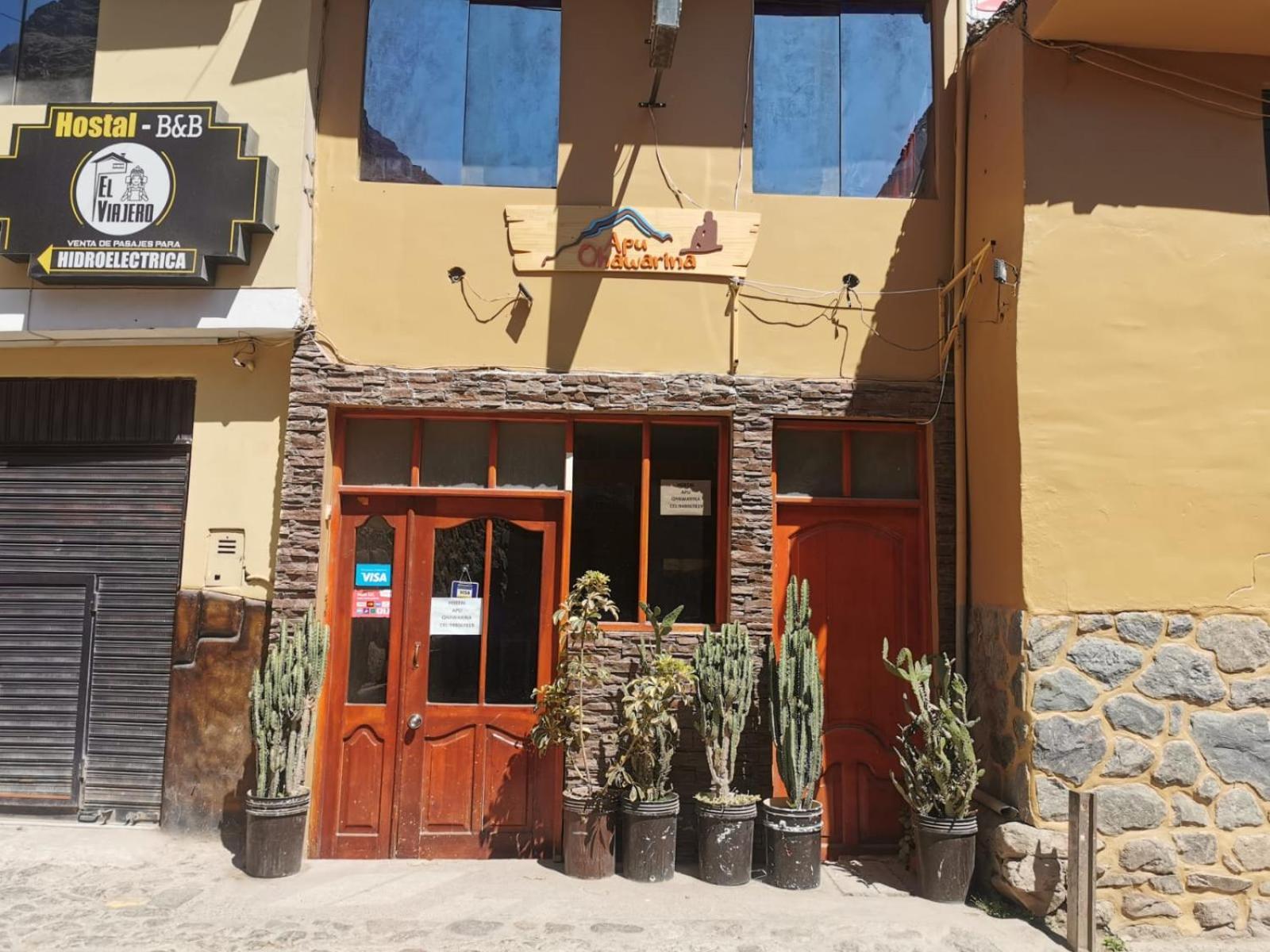 Hostal Apu Qhawarina Ollantaytambo Exterior photo
